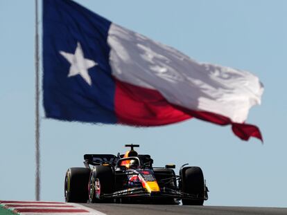 Max Verstappen durante el Gran Premio de Estados Unidos.