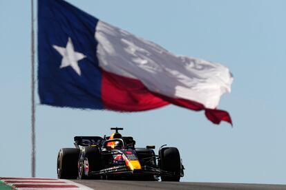 Max Verstappen durante el Gran Premio de Estados Unidos.