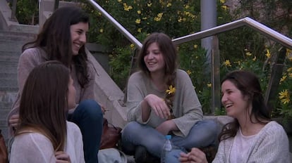 Las cuatro protagonistas de 'Las amigas de Àgata'.