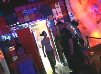 Interior de la discoteca China Doll.