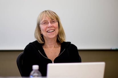 La periodista Esther Wojcicki.