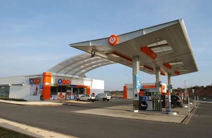 Una estación de servicio de Galp en Portugal, en una imagen facilitada por la empresa.