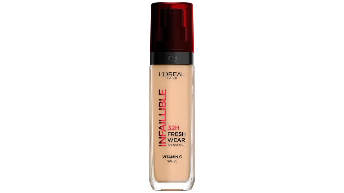 Base de maquillaje Infaillible 32h Fresh Wear L’Oréal Paris.