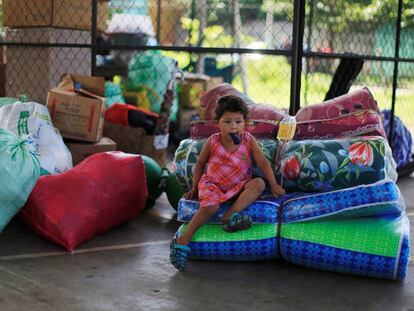 Una ni&ntilde;a en El Salvador. 