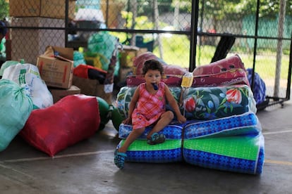 Una ni&ntilde;a en El Salvador. 