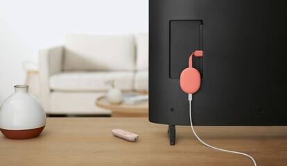 Google Chromecast de 2020.