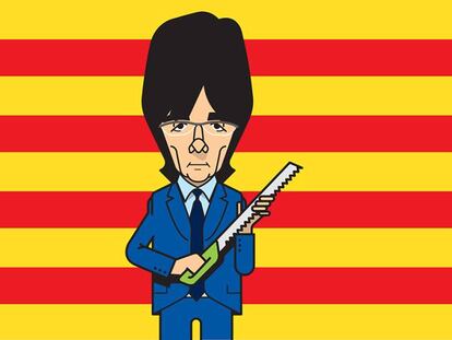 Carles Puigdemont: Un rehén en el túnel soberanista