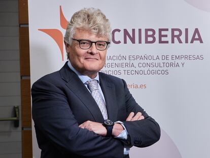 El presidente de la patronal de la ingeniería Tecniberia, Joan Franco.