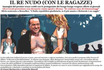 Portada de la publicación 'Il fatto quotidiano'.