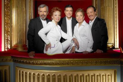 El elenco de 'My fair lady'