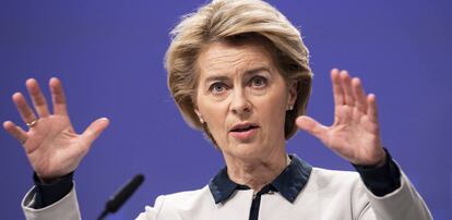 La presidenta de la Comisión Europea, Ursula von der Leyen, en una imagen de archivo.