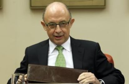 El ministro de Hacienda, Crist&oacute;bal Montoro.