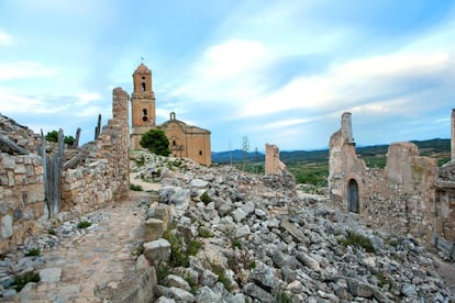 La part històrica de Corbera d'Ebre.