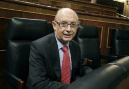 El ministro de Hacienda, Cristóbal Montoro.