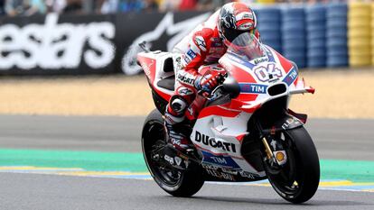 Dovizioso, en Le Mans.