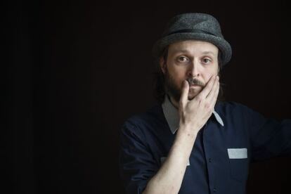 El coreógrafo Sidi Larbi, ayer en Barcelona.