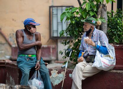 parque de la calle Obispo Cuba