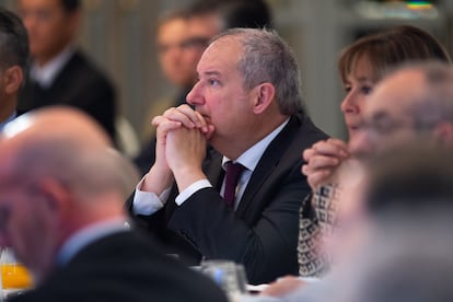 El ministro de Industria y Turismo, Jordi Hereu, en Madrid el 8 de mayo de 2025.