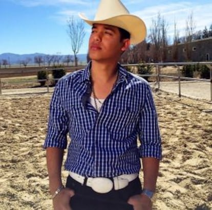 Ariel Camacho, en una imagen de su cuenta de Instagram.