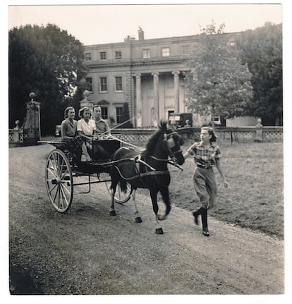 Lady Pamela junto a su familia en una imagen de archivo.