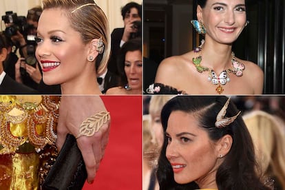 Huye del clasicismo en las joyas
	

	Rita Ora con su 'ear cuff', los complementos de Giovanna Battaglia, la pulsera de Brie Larson o la horquilla de Olivia Munn. No tienes por qué ser clásica.