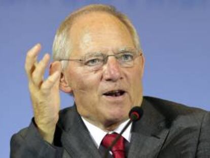 El ministro de Finanzas alemán, Wolfgang Schäuble. EFE/Archivo