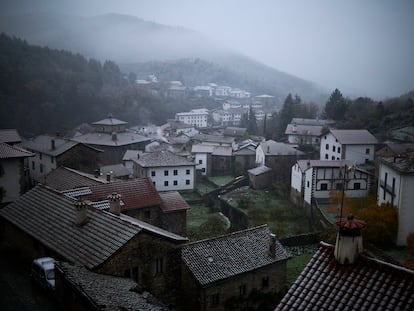 Vista del pueblo de Roncal, en Navarra.