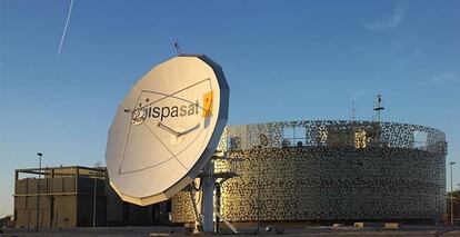 Antena de Hispasat.