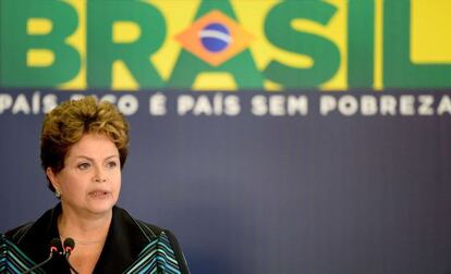 La presidenta brasile&ntilde;a, Dilma Rousseff.