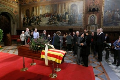 La capilla ardiente de Joan Solà estarà toda la mañana en el edificio histórico de la UB