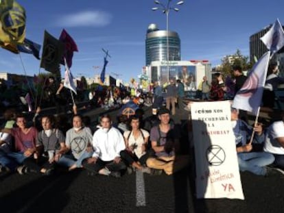 Madrid se une a las 60 ciudades en las que se desarrollan protestas contra la inacción ante el calentamiento global