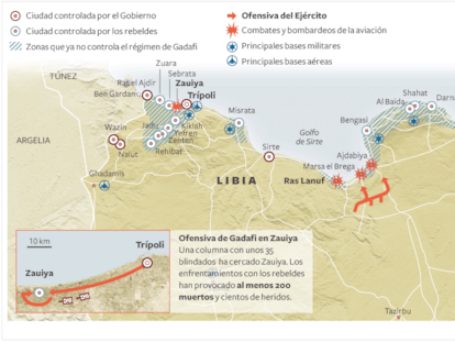 Evolución del conflicto en Libia