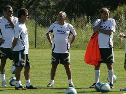 De izquierda a derecha, Massimo Neri, Fabio Capello, Italo Galbiati, Toni Grande y Franco Tancredi.