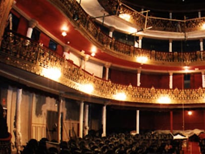 Patio de butacas del teatro Lara, en una imagen de archivo.