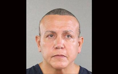 Cesar Sayoc, culpable declarado del caso de los paquetes bomba, en una imagen de octubre de 2018.