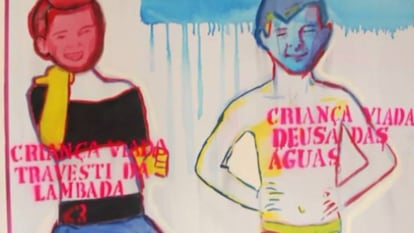 Obra da exposi&ccedil;&atilde;o Queermuseu