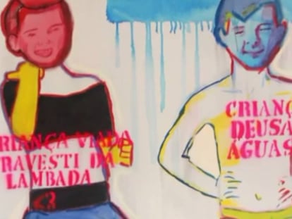 Obra da exposi&ccedil;&atilde;o Queermuseu