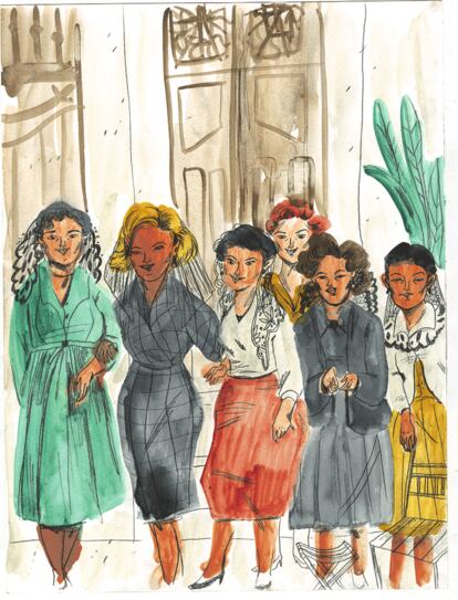 Una ilustración de las ‘Sin sombrero’