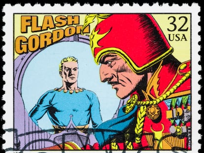 Un sello de Flash Gordon de 1995.