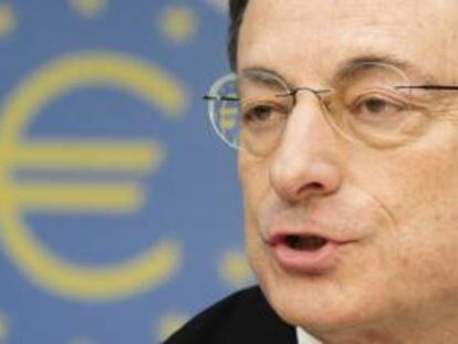 El presidente del Banco Central Europeo (BCE), Mario Draghi. EFE/Archivo