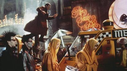 Un fotograma de Blade Runner.