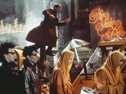 Un fotograma de Blade Runner.