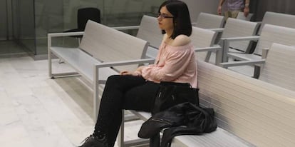 Cassandra during her High Court trial.