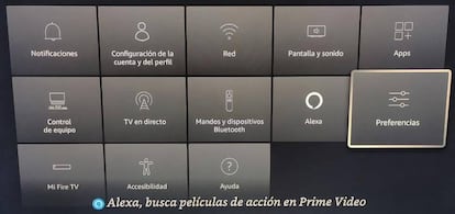 Configuración Fire TV