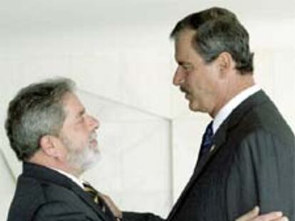 Lula da Silva y Vicente Fox