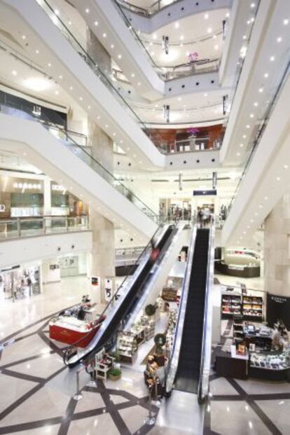 Interior del Taipei 101