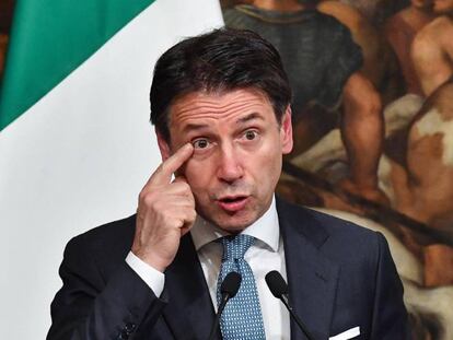 El primer ministro italiano, Giuseppe Conte. EFE/Alessandro Di Meo/Archivo