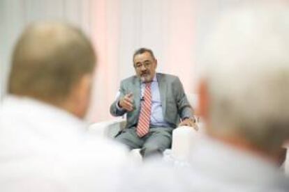 El presidente de la patronal autonómica valenciana Cierval y vicepresidente de la CEOE, José Vicente González. EFE/Archivo