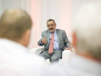 El presidente de la patronal autonómica valenciana Cierval y vicepresidente de la CEOE, José Vicente González. EFE/Archivo