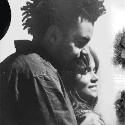 Alex Da Kid y Halle Berry, en la foto compartida por la actriz en su Instagram.